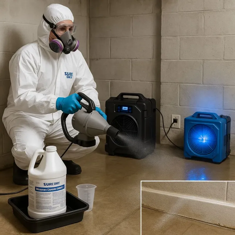 Sanitization and Odor Removal process in Jefferson, OR
